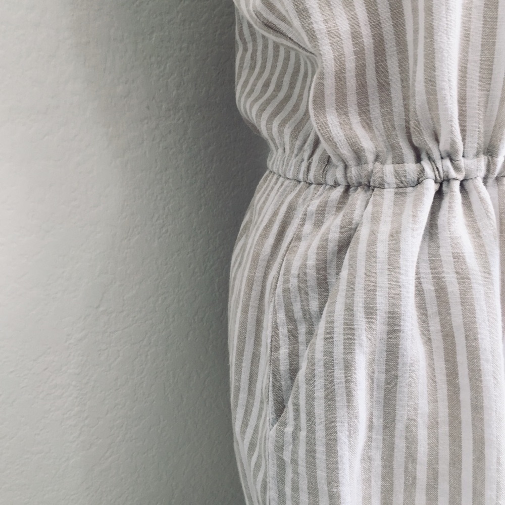 Sanctuary Sand Valley Stripe Romper - Picture 4 of 8